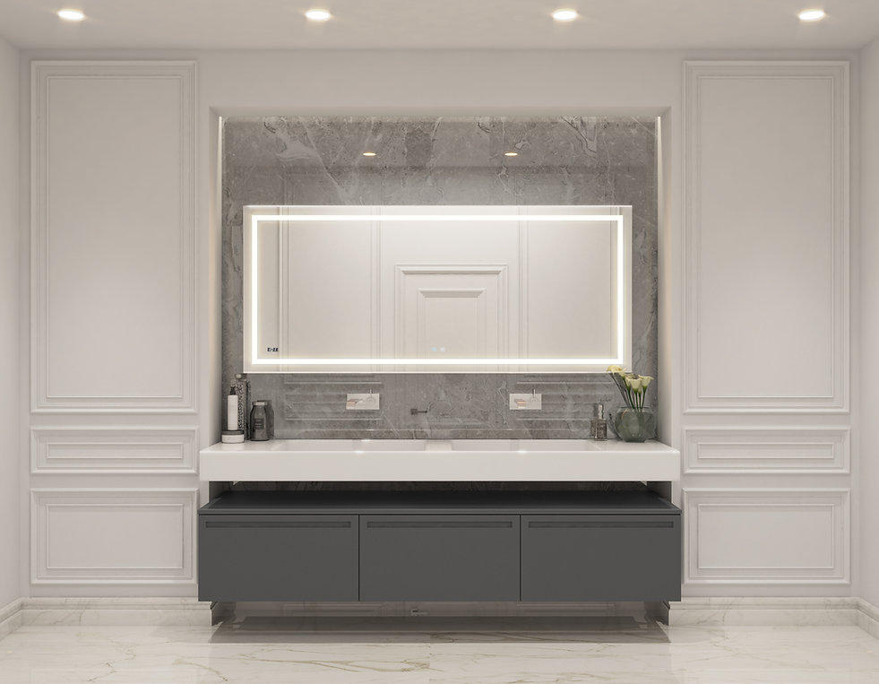 10 Daytona 96x36 LED Lighted Bathroom Mirror