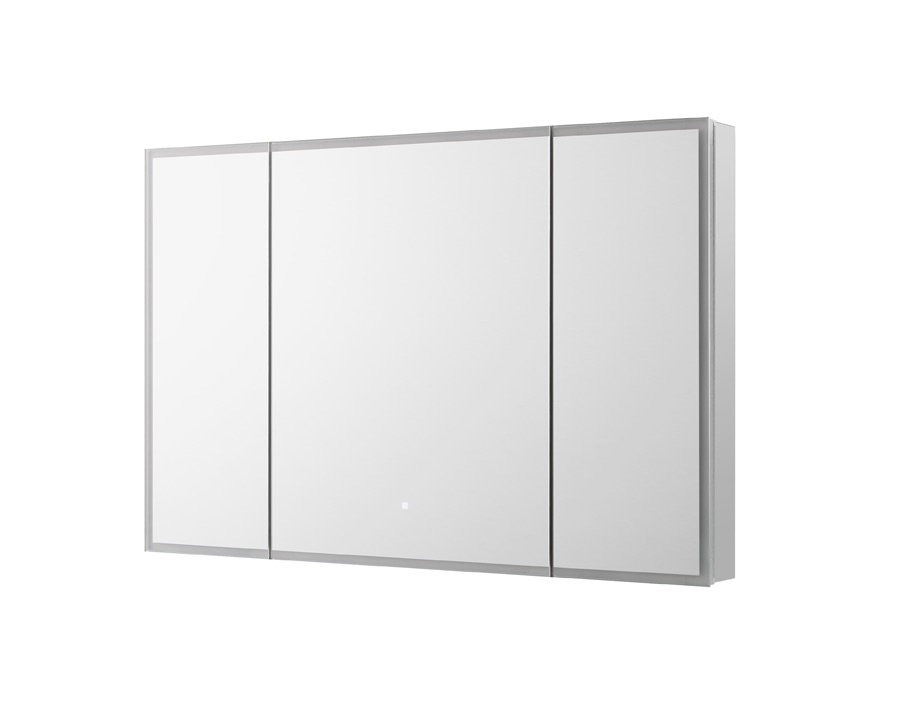 10 Edge Royale 48x32 LED Lighted Triple Door Medicine Cabinet