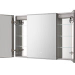 Edge Royale 48x32 LED Lighted Triple Door Medicine Cabinet
