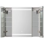 Royale Plus 36x30 LED Lighted Triple Door Medicine Cabinet