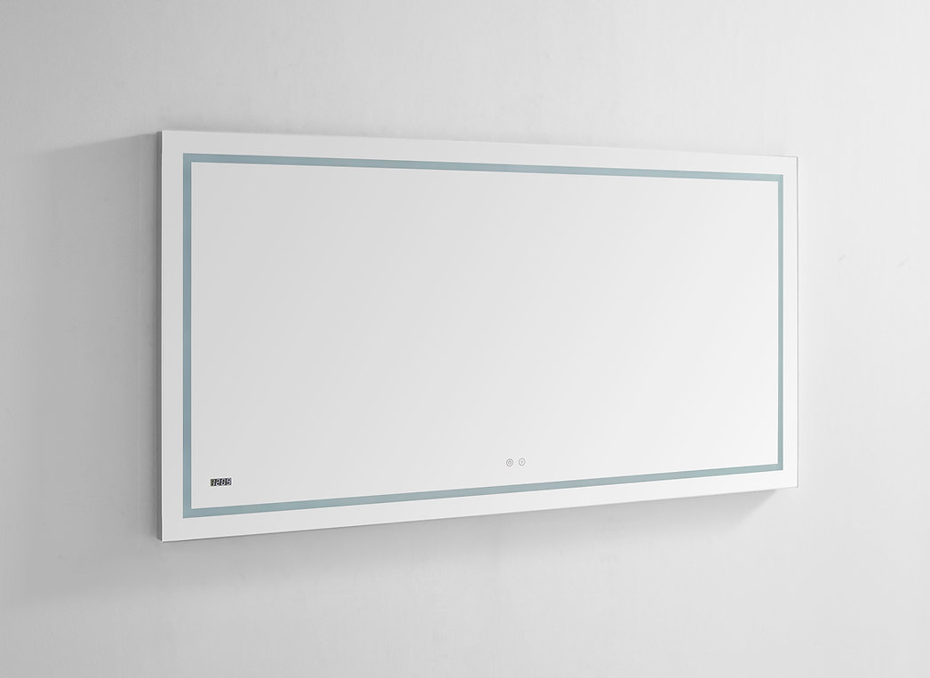 2 Daytona 96x36 LED Lighted Bathroom Mirror