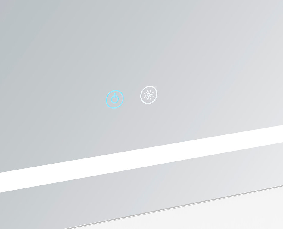 2 Daytona 24x30 LED Lighted Bathroom Mirror