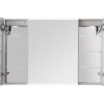 Edge Royale 48x32 LED Lighted Triple Door Medicine Cabinet