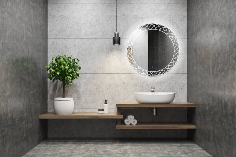 Frost 24 Inches LED Lighted Bathroom Mirror