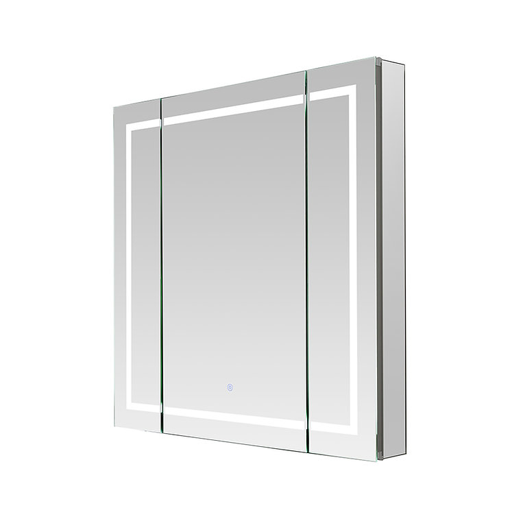 Royale Plus 40x36 LED Lighted Triple Door Medicine Cabinet