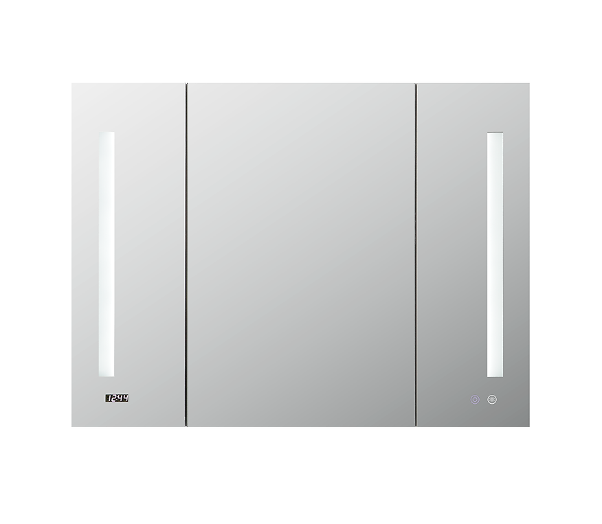 3 Signature Royale 48x30 LED Lighted Triple Door Medicine Cabinet