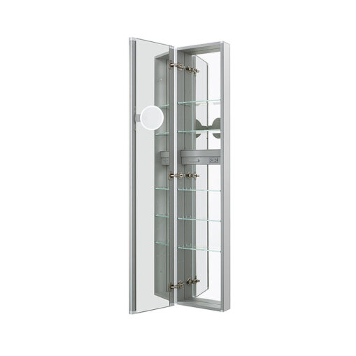 Royale 15x70 Left Hinge Side Tall Medicine Cabinet Aquadom