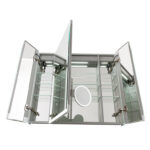 Edge Royale 36x32 LED Lighted Triple Door Medicine Cabinet