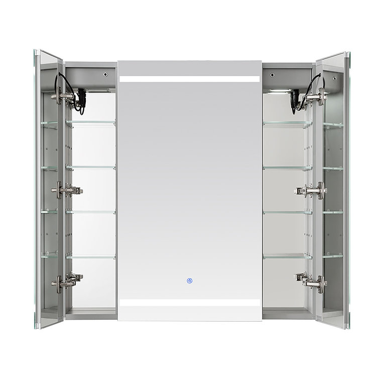 Royale Plus 40x36 LED Lighted Triple Door Medicine Cabinet