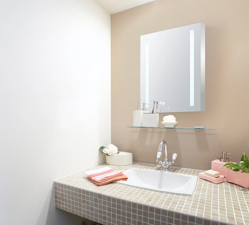 Royale Basic 24x30 Left Hinge LED Lighted Medicine Cabinet Royale Basic 24x30 Left Hinge LED Lighted Medicine Cabinet