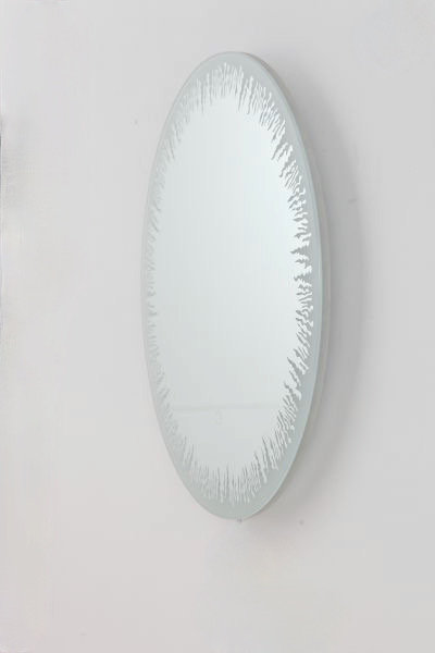 Flame 24 Inches LED Lighted Bathroom Mirror