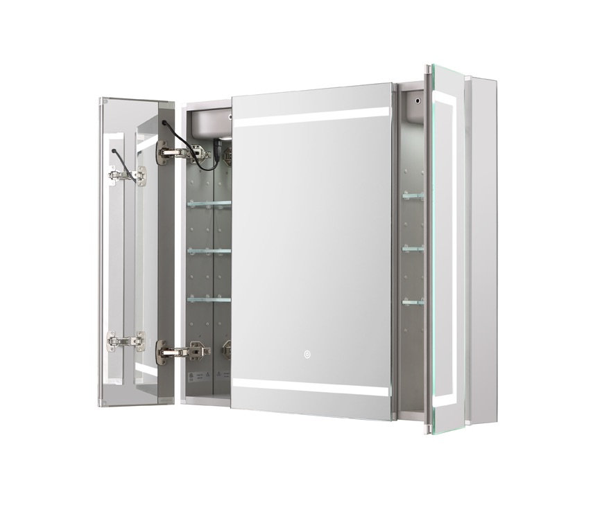 66 Royale Plus 48x36 LED Lighted Triple Door Medicine Cabinet