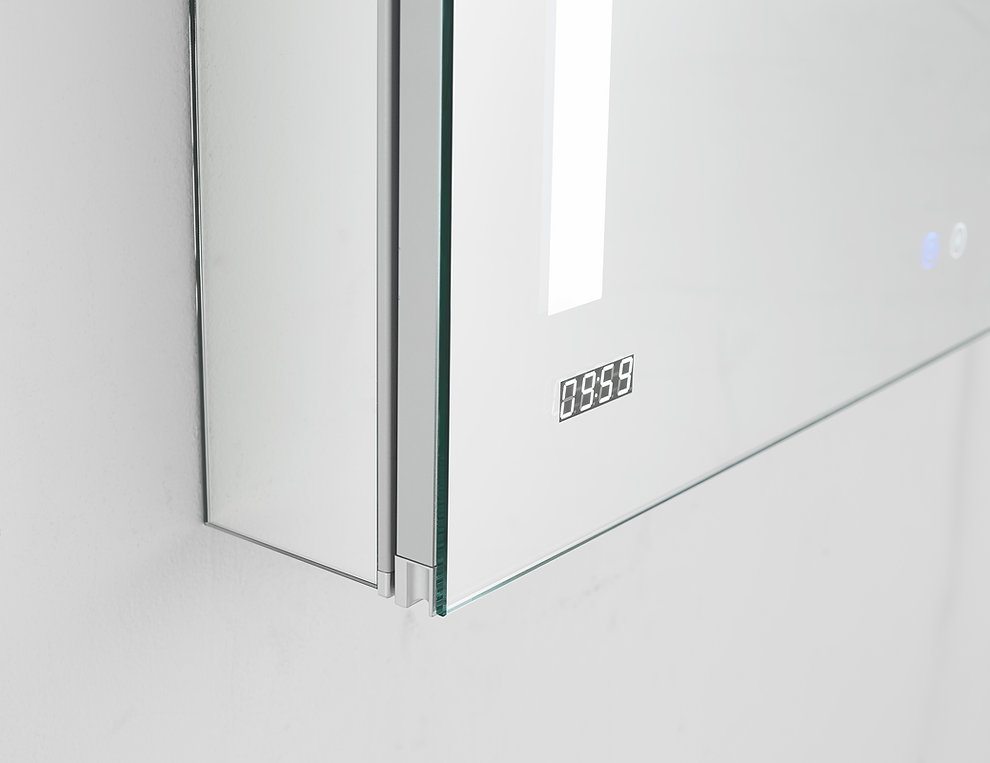 7 Signature Royale 48x30 LED Lighted Triple Door Medicine Cabinet