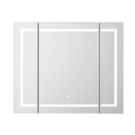 Royale Plus 48x36 LED Lighted Triple Door Medicine Cabinet