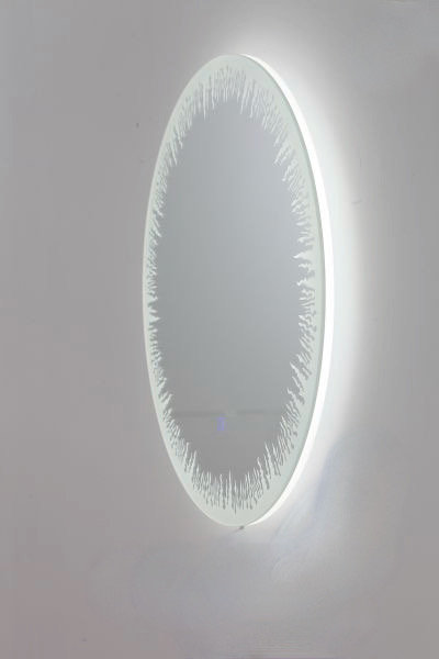 Flame 24 Inches LED Lighted Bathroom Mirror