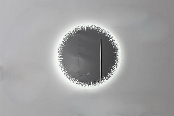 Flame 24 Inches LED Lighted Bathroom Mirror