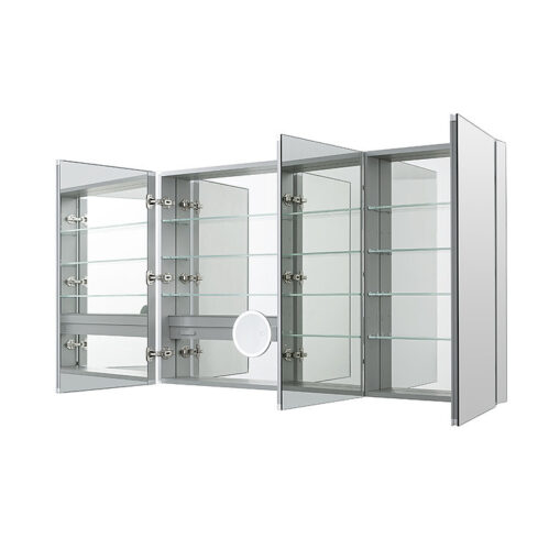 Royale 60x30 Inches 🟢 Triple Door Medicine Cabinet by Aquadom