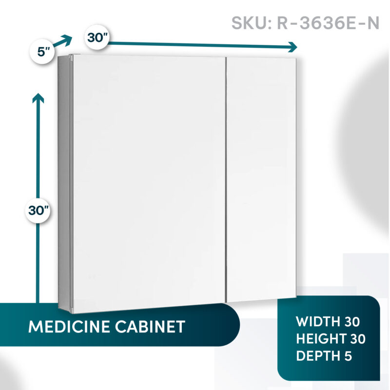 Royale 30x30 Medicine Cabinet