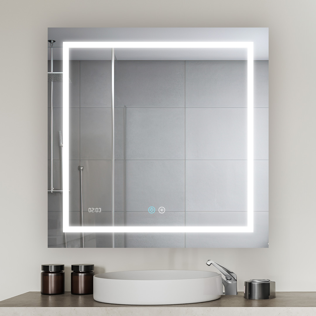 Daytona 36x36 LED Lighted Bathroom Mirror Daytona 36x36 LED Lighted Bathroom Mirror