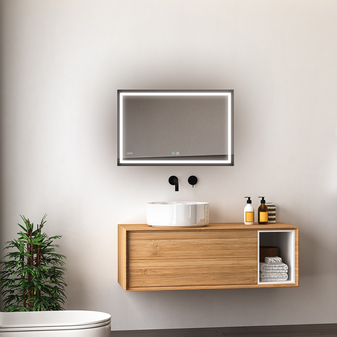 Daytona 40x30 LED Lighted Bathroom Mirror Daytona 40x30 LED Lighted Bathroom Mirror