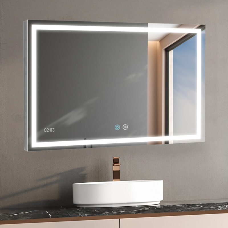 Daytona 40x36 LED Lighted Bathroom Mirror