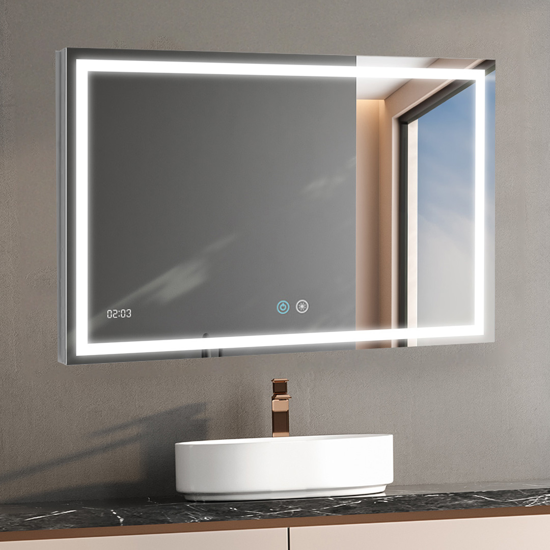 Daytona 40x36 LED Lighted Bathroom Mirror Daytona 40x36 LED Lighted Bathroom Mirror