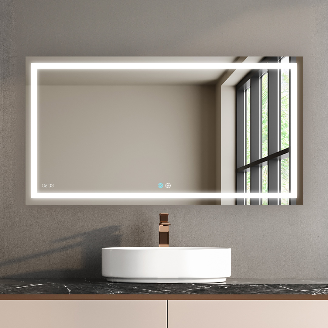 Daytona 60x36 LED Lighted Bathroom Mirror by Aquadom