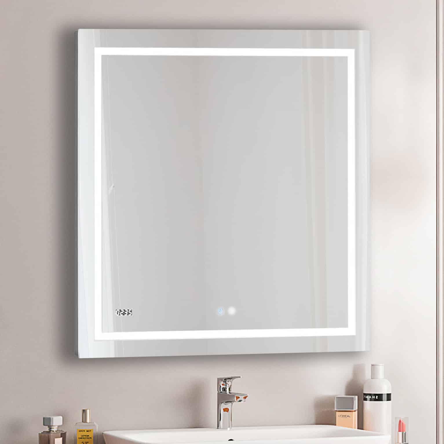 Daytona 36x36 LED Lighted Bathroom Mirror Daytona 36x36 LED Lighted Bathroom Mirror