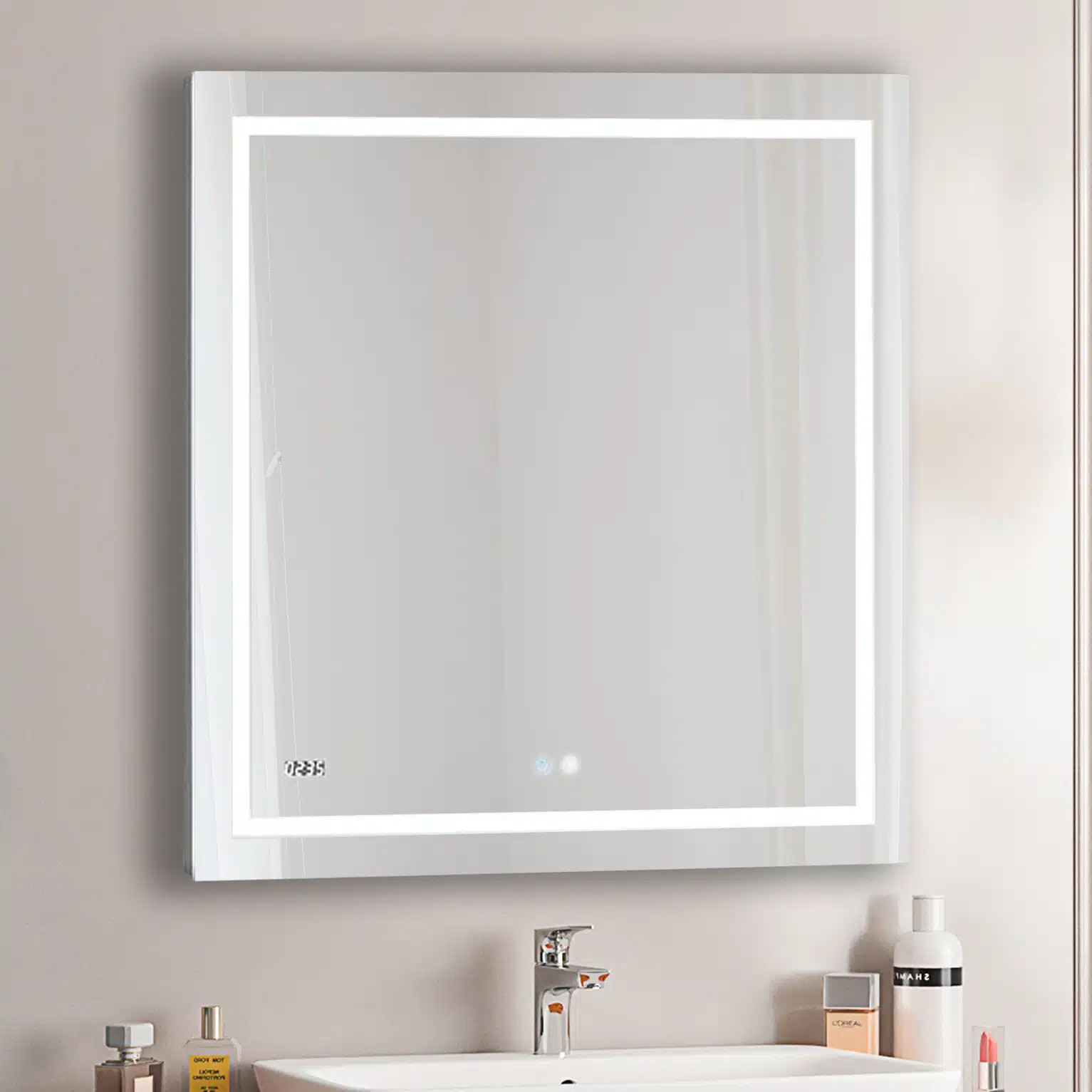 Daytona 36x36 LED Lighted Bathroom Mirror Daytona 36x36 LED Lighted Bathroom Mirror