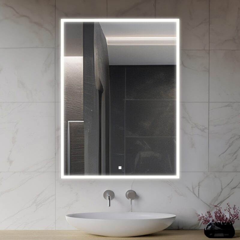 Edge 20x32 LED Lighted Bathroom Mirror