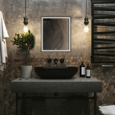 Edge 24×32 LED Lighted Bathroom Mirror