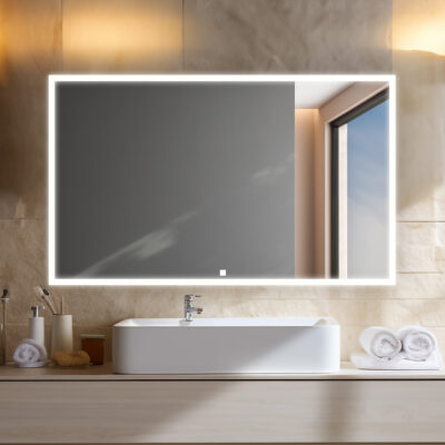 Edge 48x32 LED Lighted Bathroom Mirror