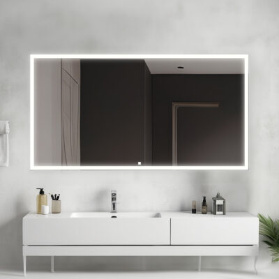 Edge 84x32 LED Lighted Bathroom Mirror