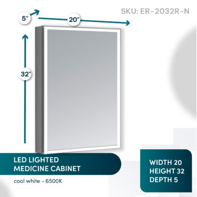 ER-2032 LED Medicine Cabinet (4)