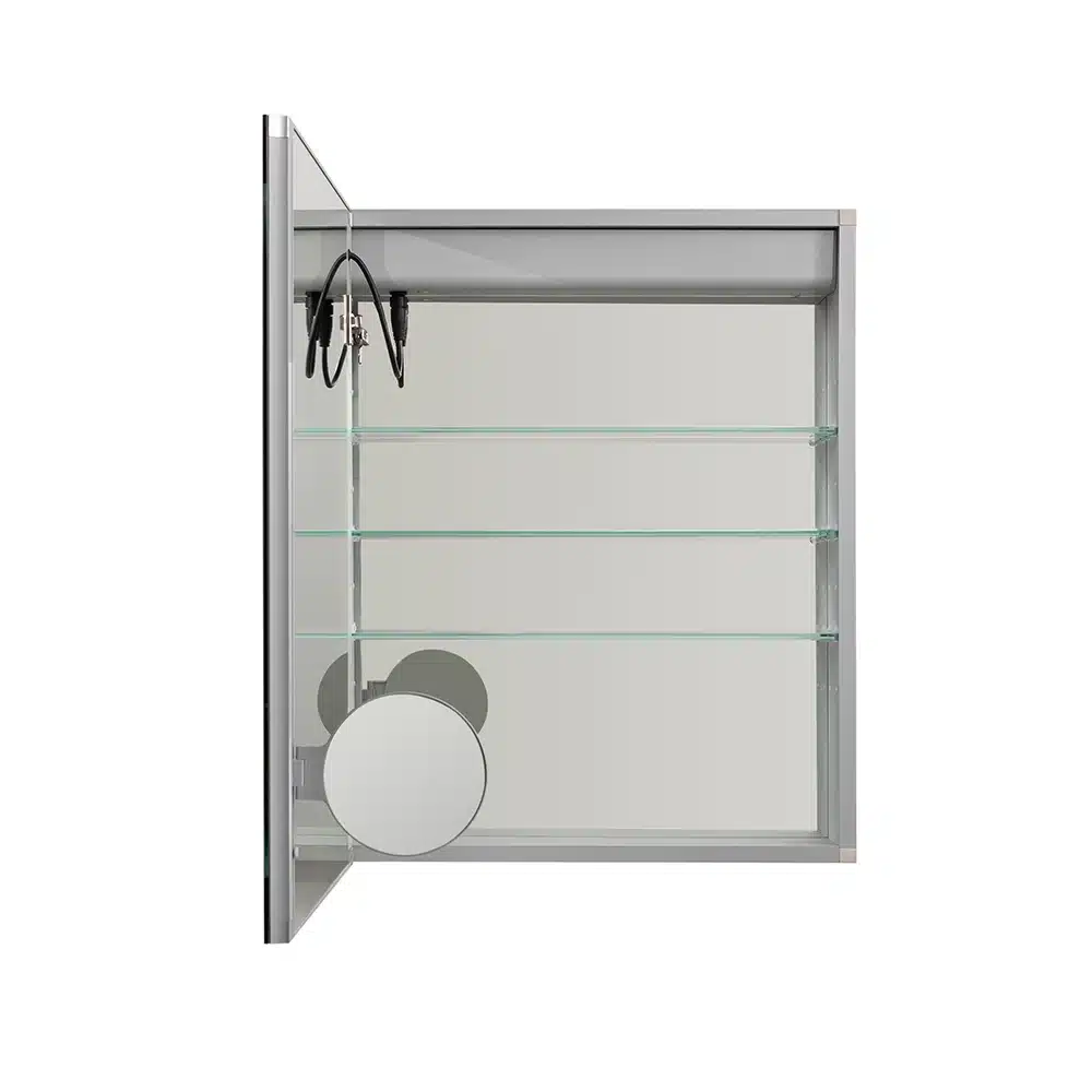 Royale Basic Q 24x30 Left Hinge LED Lighted Medicine Cabinet Royale Basic Q 24x30 Left Hinge LED Lighted Medicine Cabinet