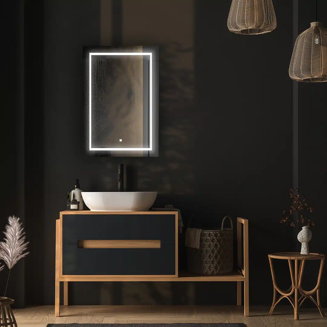Royale Basic Q 24x30 Left Hinge LED Lighted Medicine Cabinet Royale Basic Q 24x30 Left Hinge LED Lighted Medicine Cabinet