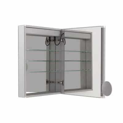 Royale Basic Q 24×30 Right Hinge LED Lighted Medicine Cabinet