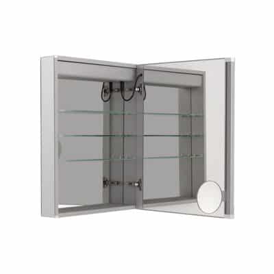 Royale Basic Q 24×30 Right Hinge LED Lighted Medicine Cabinet