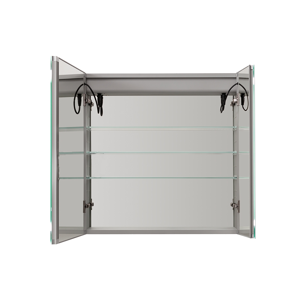 Royale Basic Q 30x30 Double Door LED Lighted Medicine Cabinet Royale Basic Q 30x30 Double Door LED Lighted Medicine Cabinet