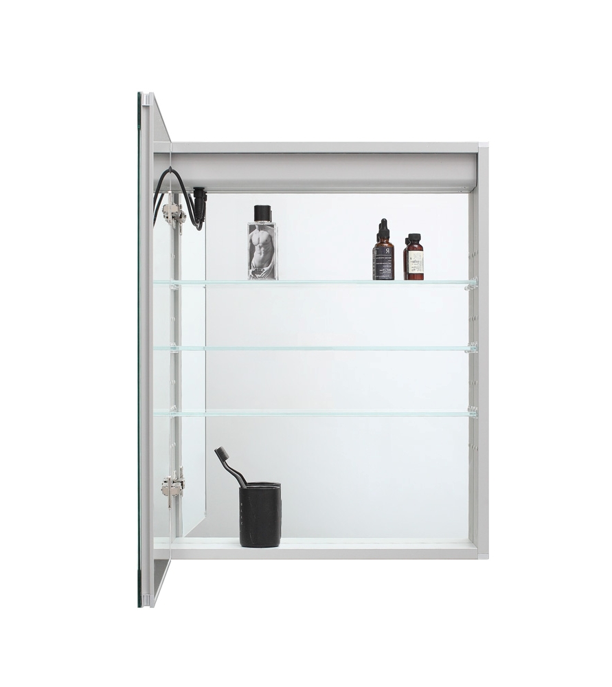 Royale Basic Q 24x30 Left Hinge LED Lighted Medicine Cabinet