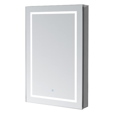 Royale Basic Q 24×30 Left Hinge LED Lighted Medicine Cabinet