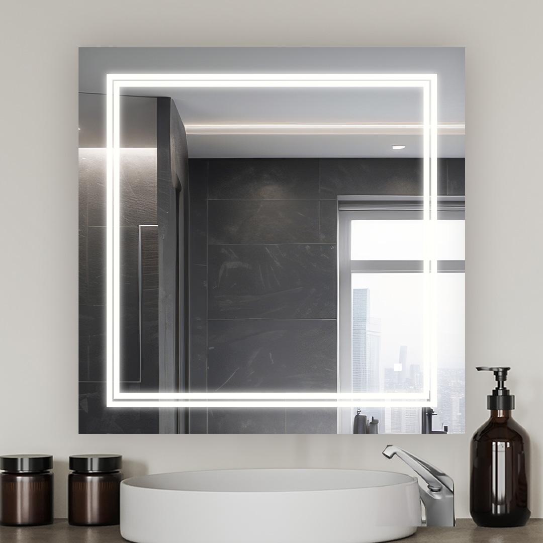 SOHO 30x30 LED Lighted Bathroom Mirror SOHO 30x30 LED Lighted Bathroom Mirror