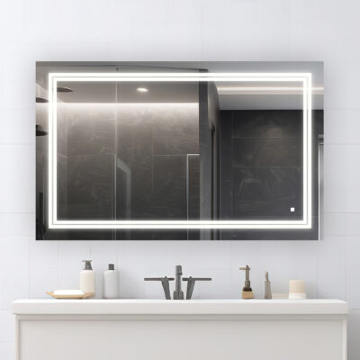 SOHO 48×30 LED Lighted Bathroom Mirror