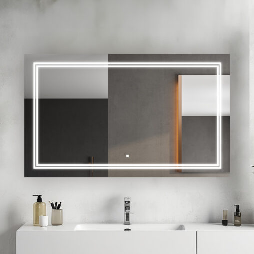 SOHO 60x36 LED Lighted Bathroom Mirror by Aquadom