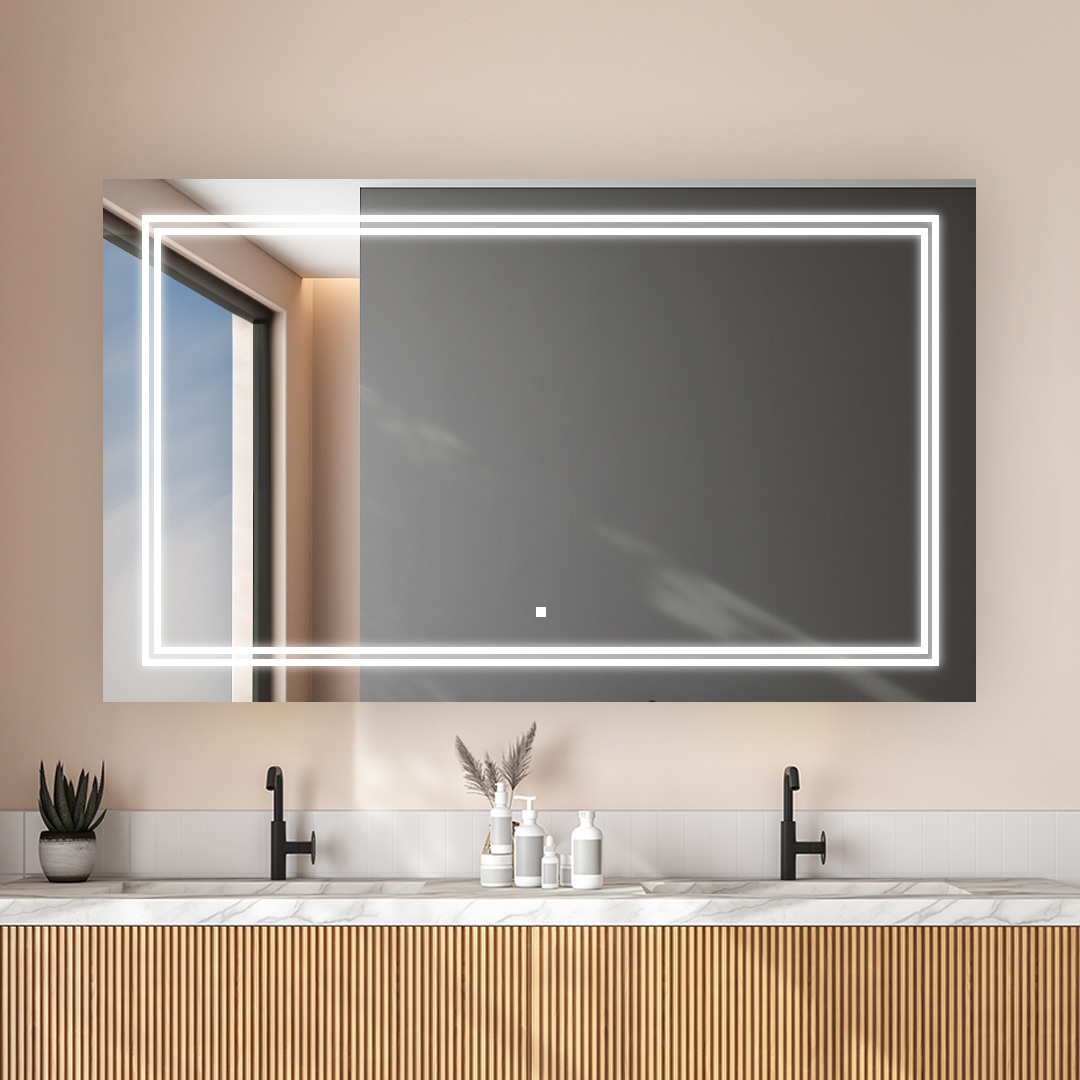 SOHO 84x36 LED Lighted Bathroom Mirror SOHO 84x36 LED Lighted Bathroom Mirror