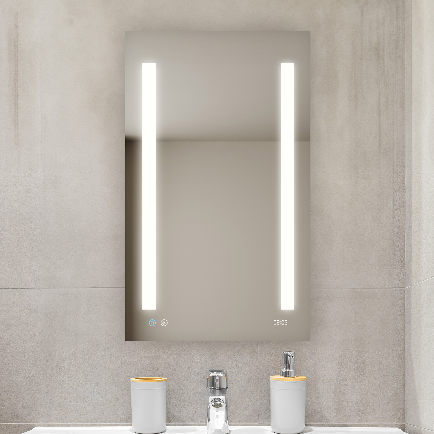 Signature Royale 24x40 Right Hinge LED Lighted Medicine Cabinet Signature Royale 24x40 Right Hinge LED Lighted Medicine Cabinet