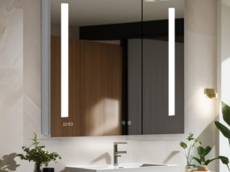 Signature Royale 36x36 Double Doors LED Lighted Medicine Cabinet