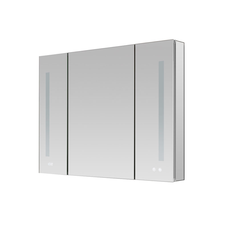 Signature Royale 40x30 LED Lighted Triple Door Medicine Cabinet