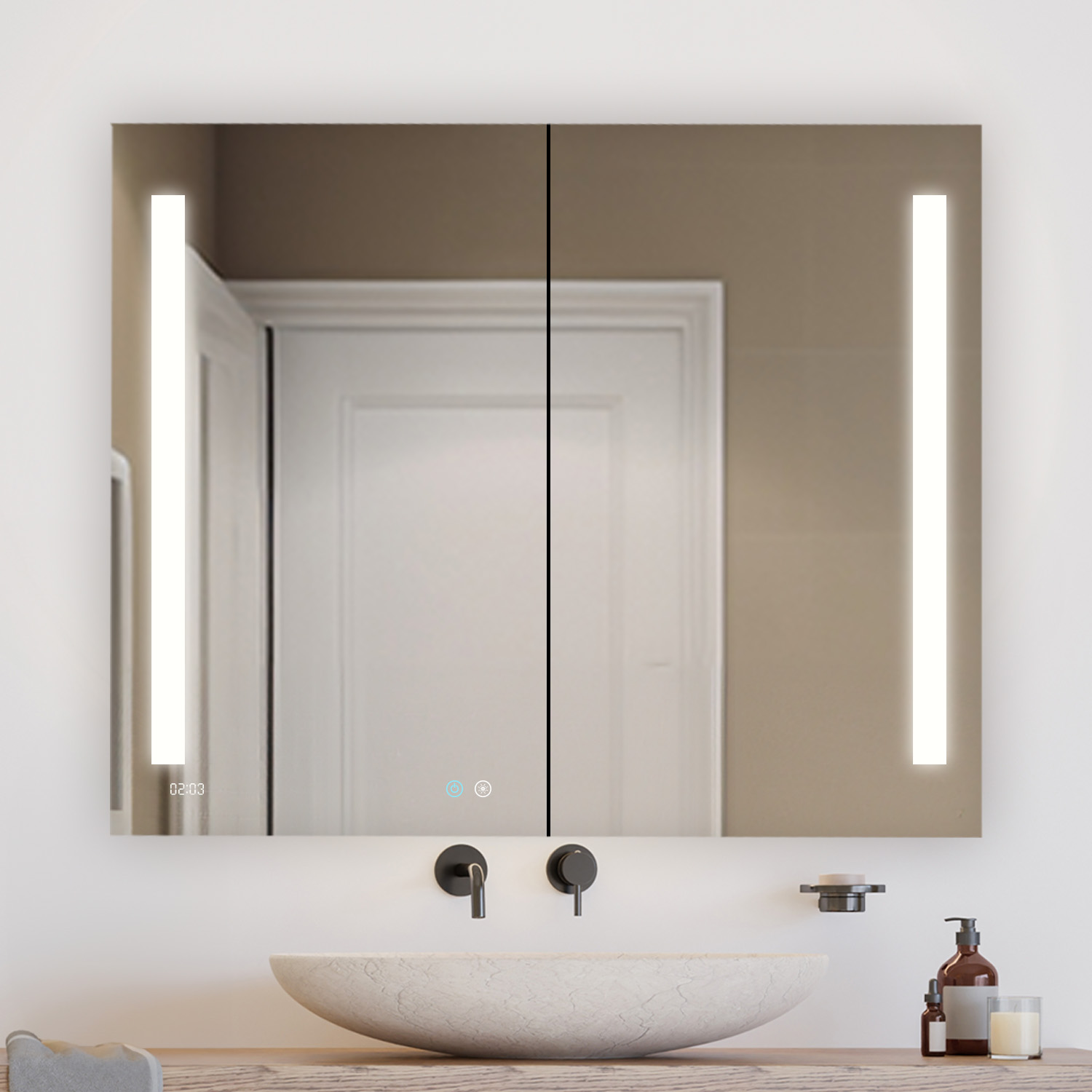 Signature Royale 48x30 LED Lighted Medicine Cabinet Signature Royale 48x30 LED Lighted Medicine Cabinet