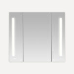 Signature Royale 36x36 LED Lighted Triple Door Medicine Cabinet